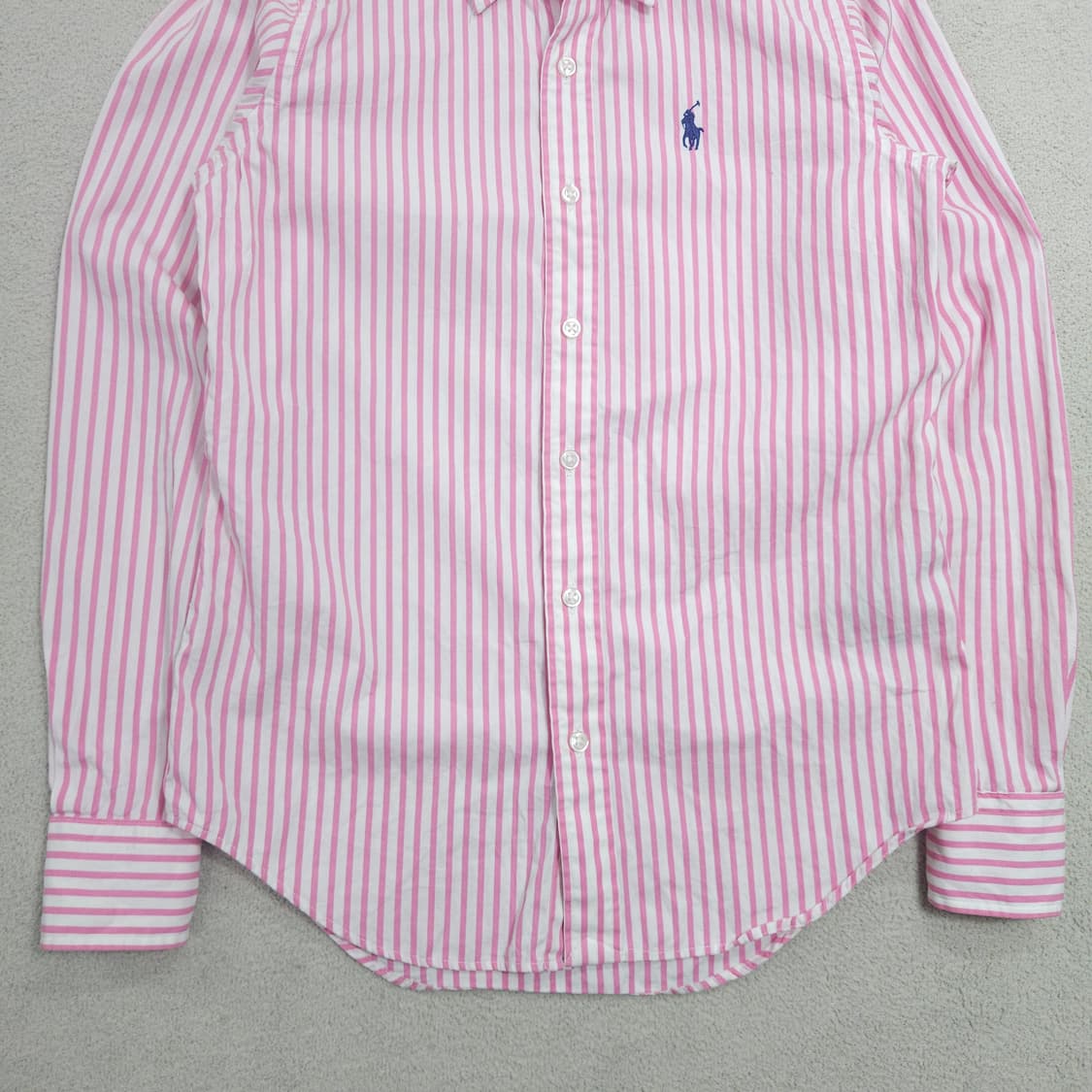 폴로 여성 스트라이프 셔츠 슬림핏 상품이미지3