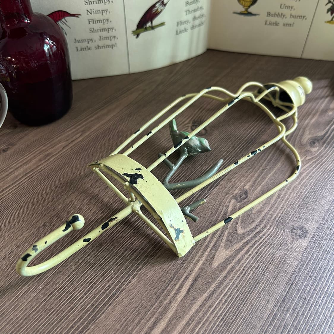 새장 장식 벽걸이 후크 소품 상품이미지2