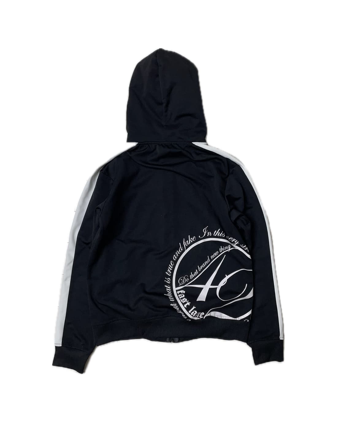 Cross lettering detail hood 상품이미지4