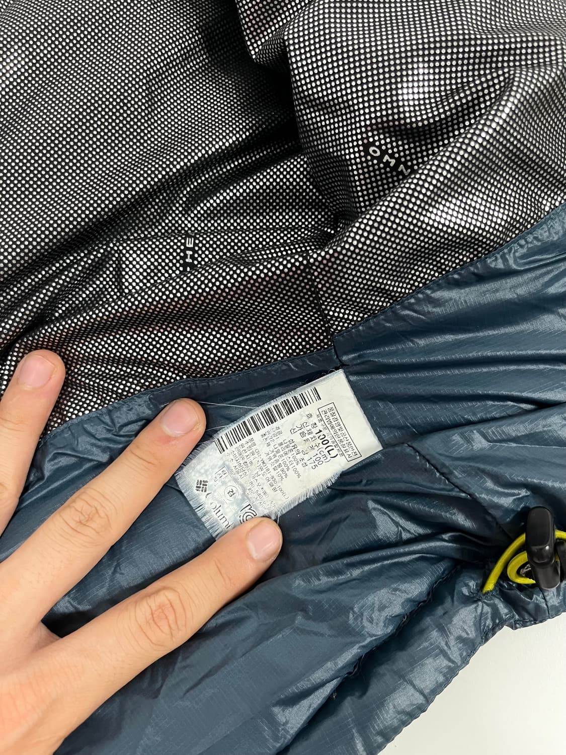 [L] 콜롬비아 구스다운 경량패딩 상품이미지4