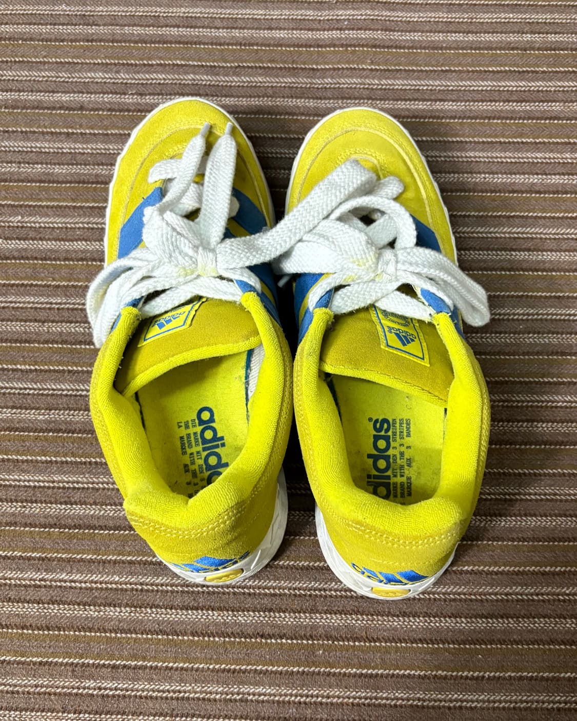 아디다스 아디매틱 브라이트 옐로우 블루 (285) 상품이미지5