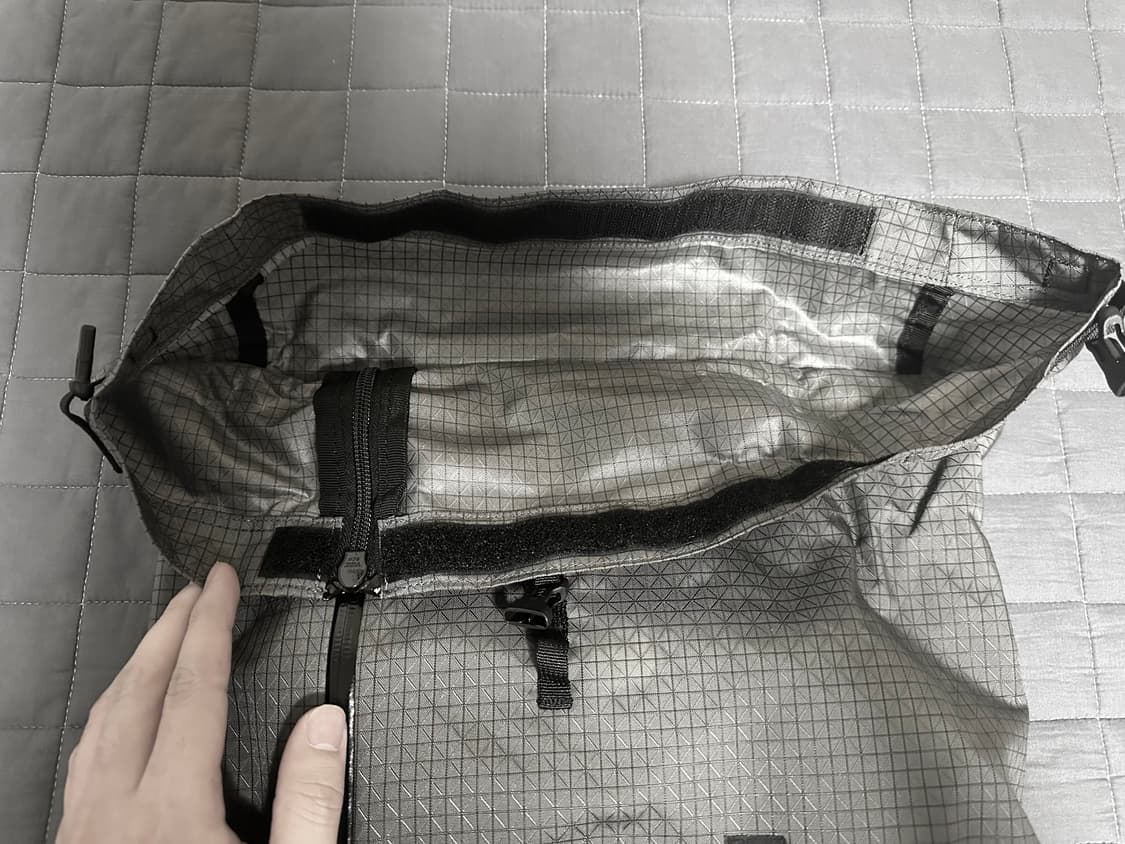 케일 마리롤탑 백팩 그레이 상품이미지4