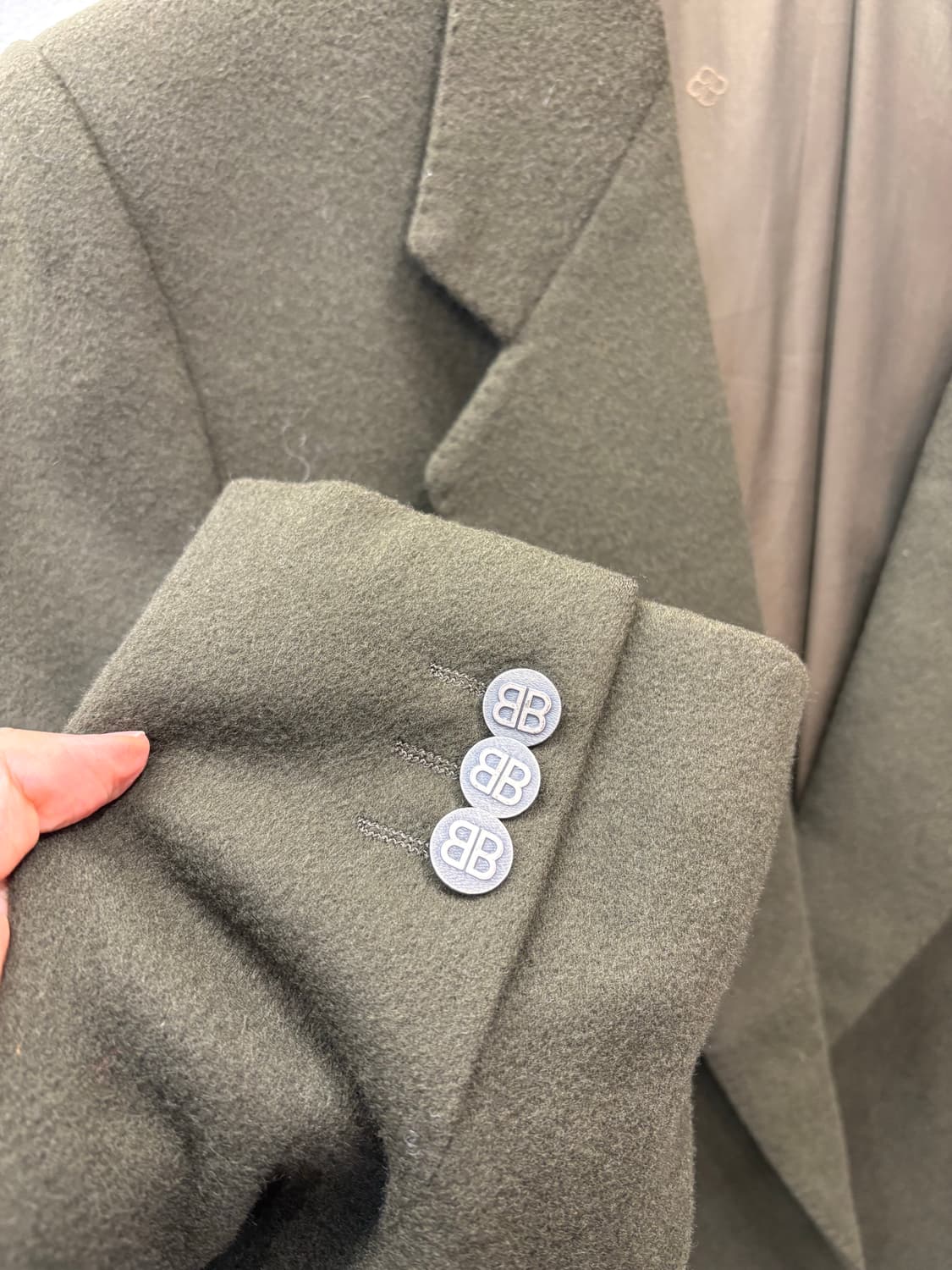 발렌시아가 울자켓 상품이미지4