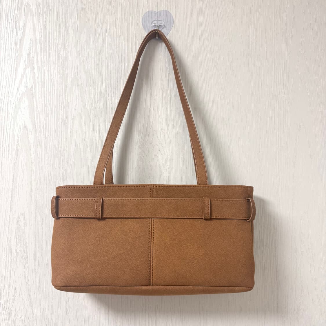 브라운 벨트 바게트백 상품이미지4