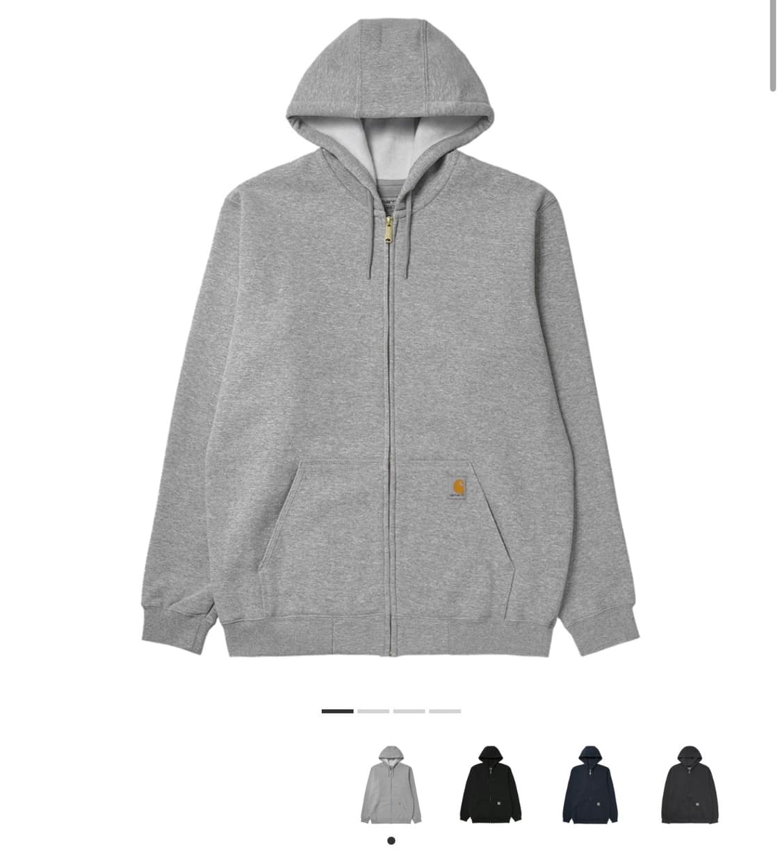 칼하트 미드웨이트 후드집업 m 상품이미지2