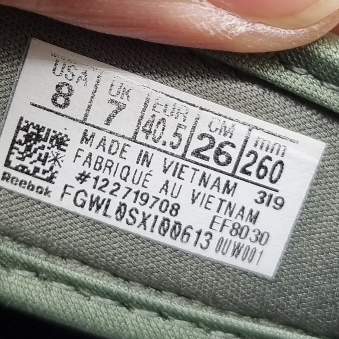 리복 벡터 남성샌들260  상품이미지6