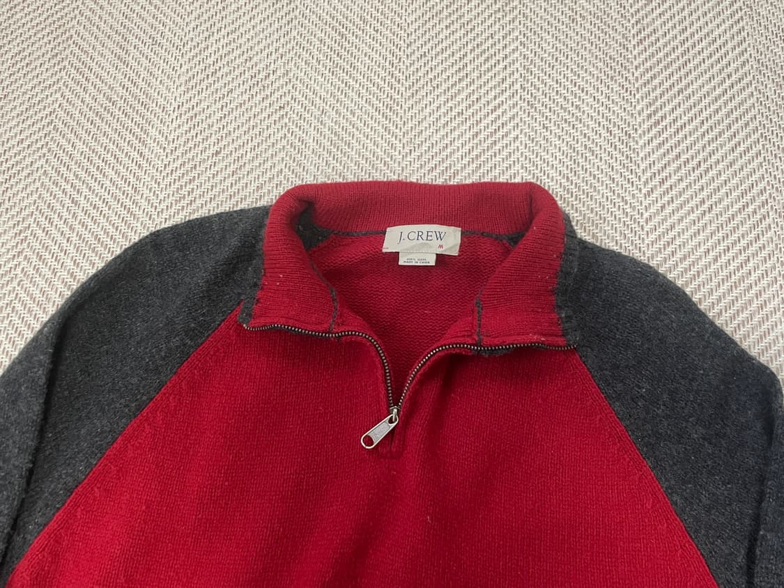 제이크루 하프집업 니트  J03583 상품이미지4