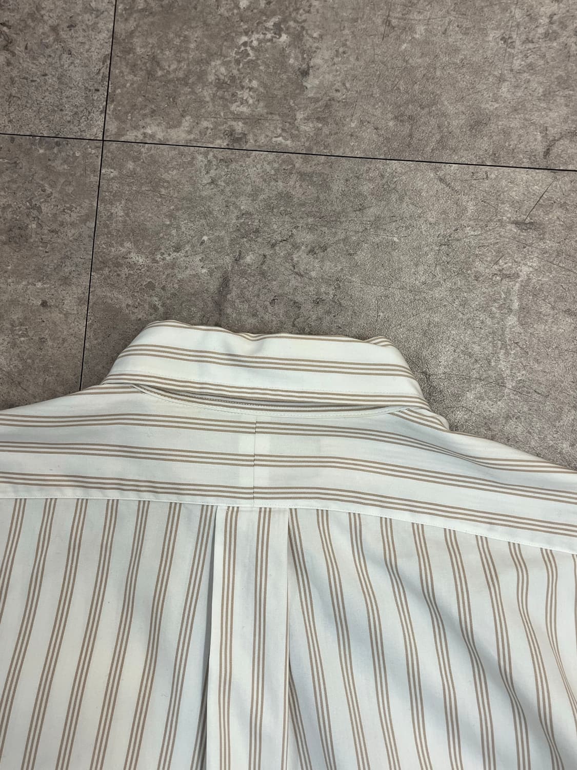 폴로 랄프로렌 스트라이프 셔츠 베이지 #csz2663 상품이미지7