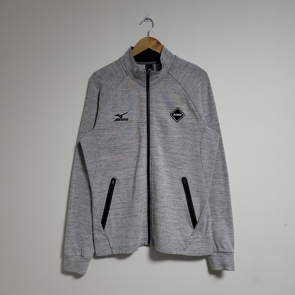 (XL) MIZUNO 미즈노 브리스톨 트랙 자켓 그레이 져지 상품이미지1