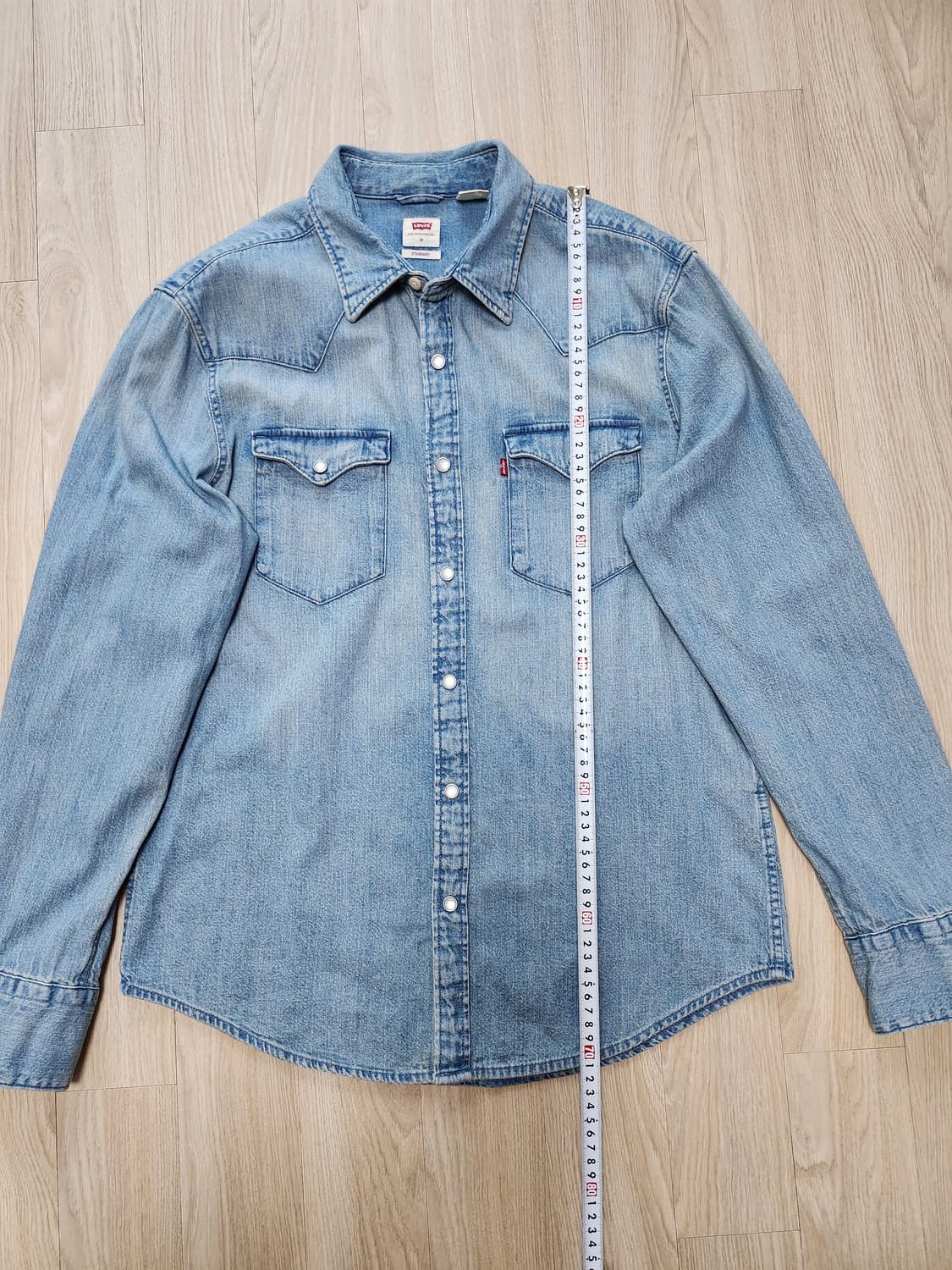 리바이스 웨스턴데님셔츠 (M 상품이미지6