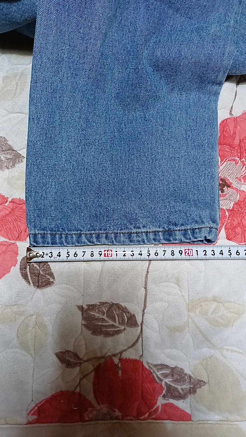 세인트페인 와이드청바지 31인치 기장107 상품이미지8