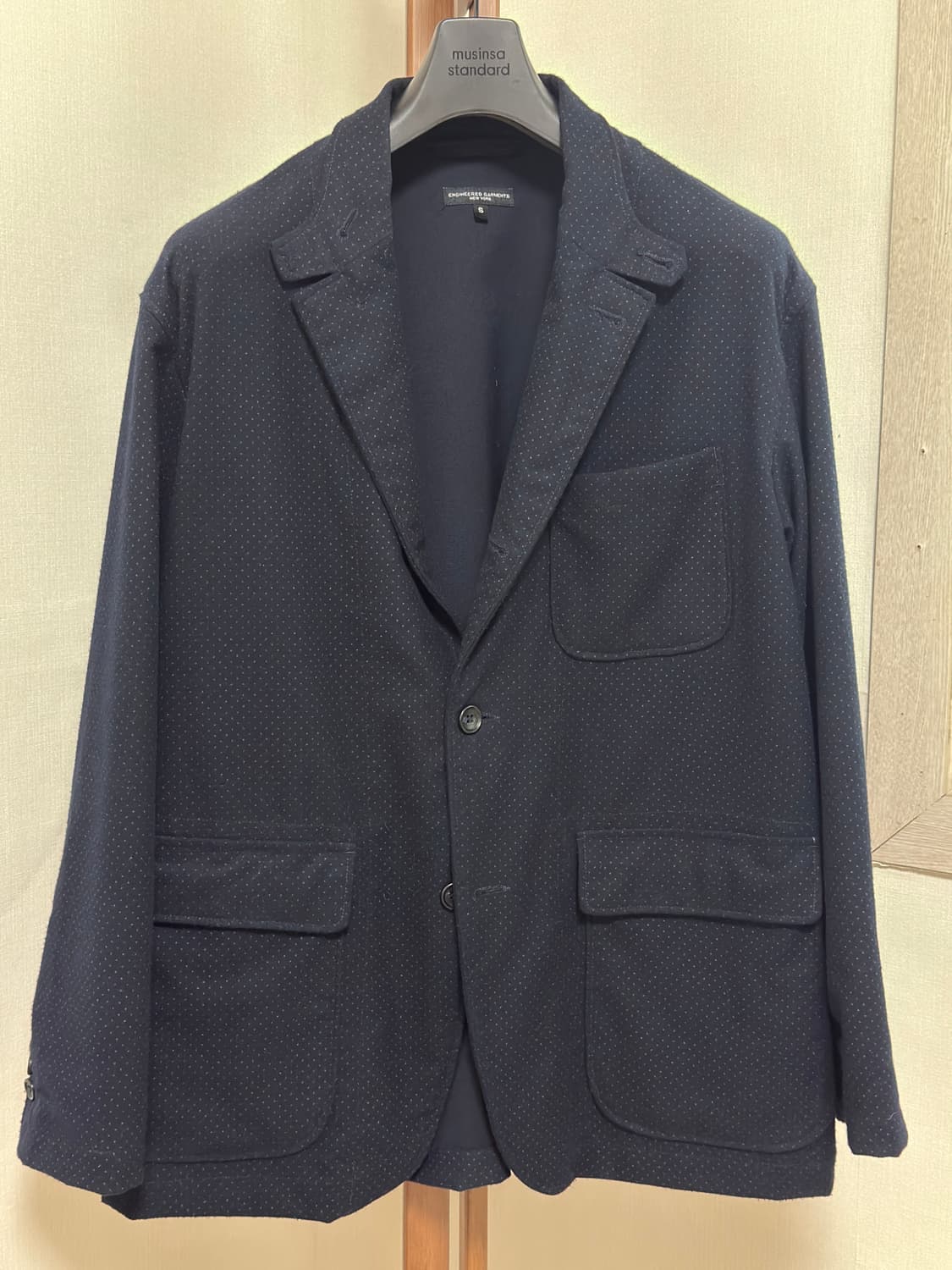 엔지니어드 가먼츠 22FW 로이터 자켓: 다크 네이비(도트) / S 상품이미지1