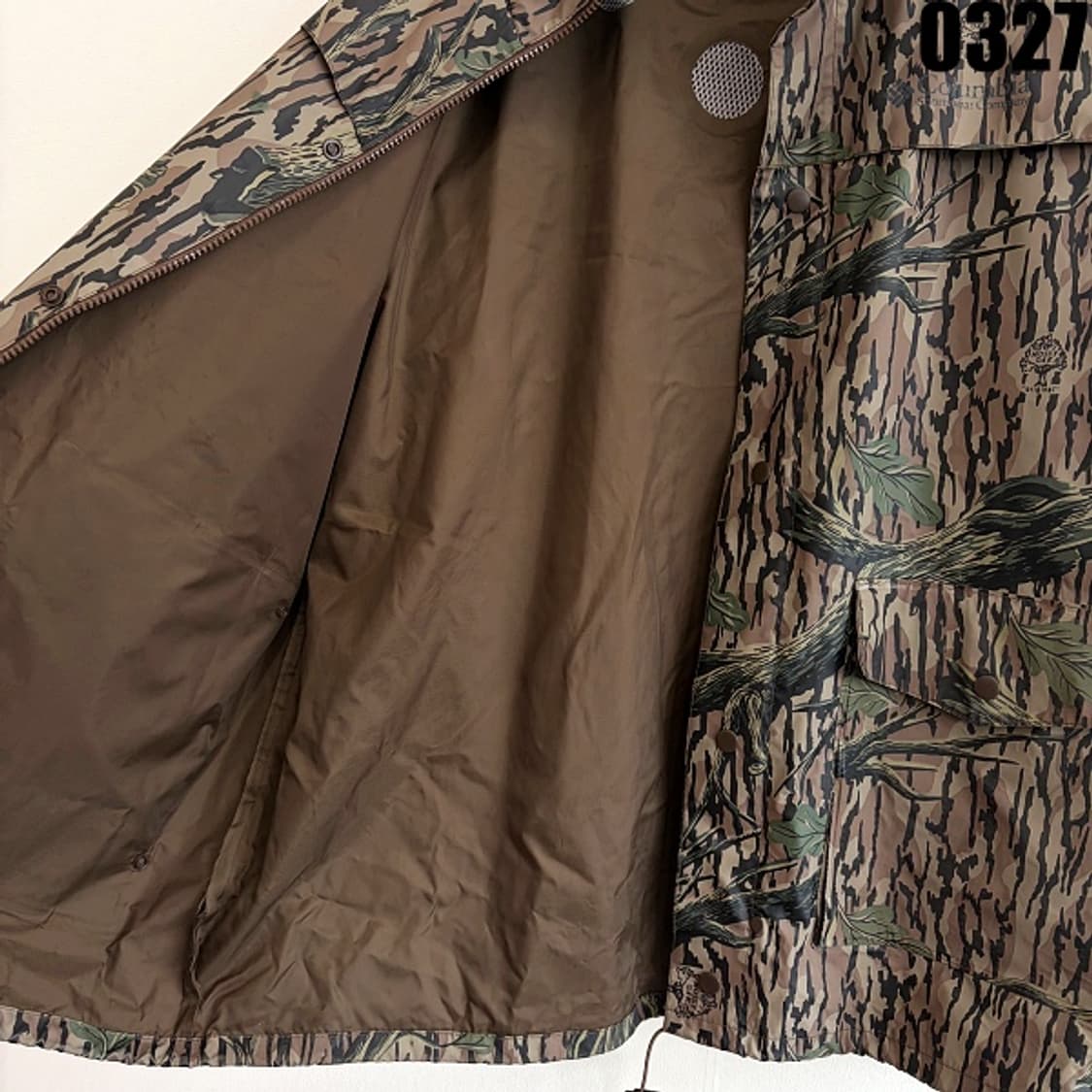 컬럼비아 스포츠웨어 카모플라주 레인 자켓 XL 0327 상품이미지5