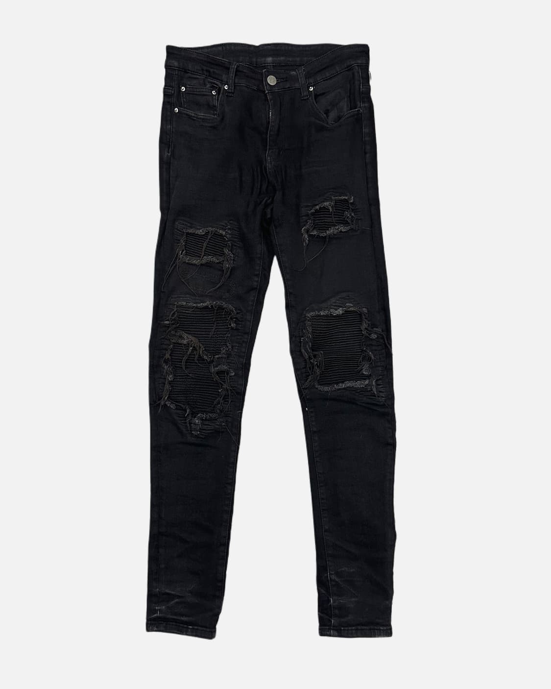 AMIRI black distressed biker jean 상품이미지2