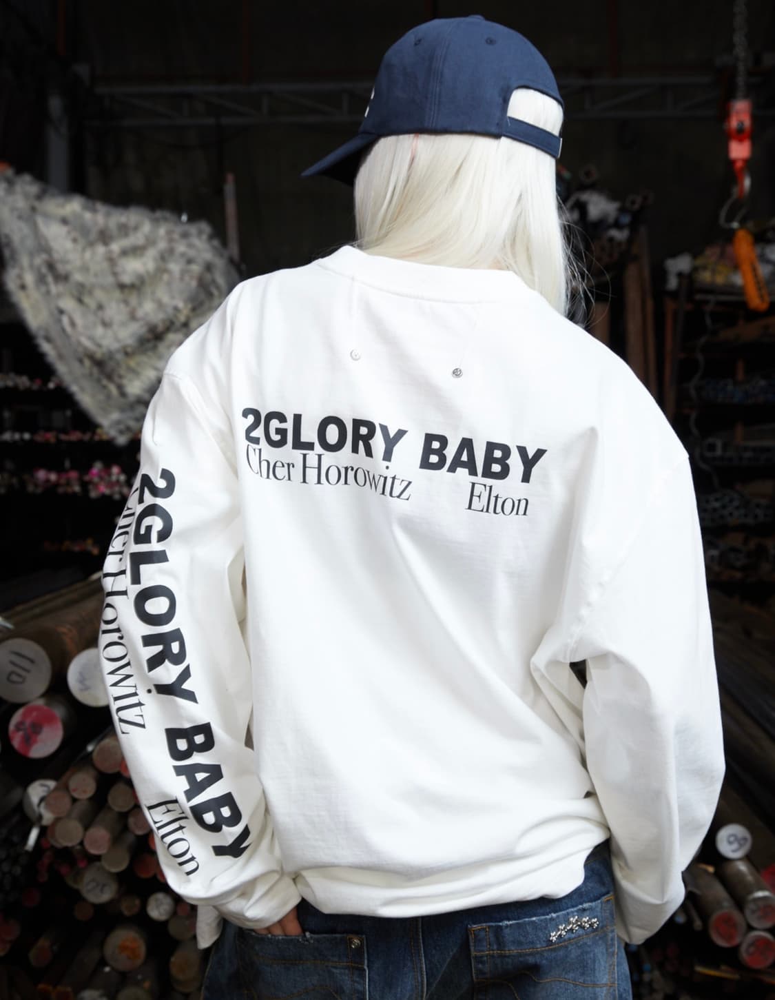 SKINS LONG SLEEVE - WHITE  상품이미지2