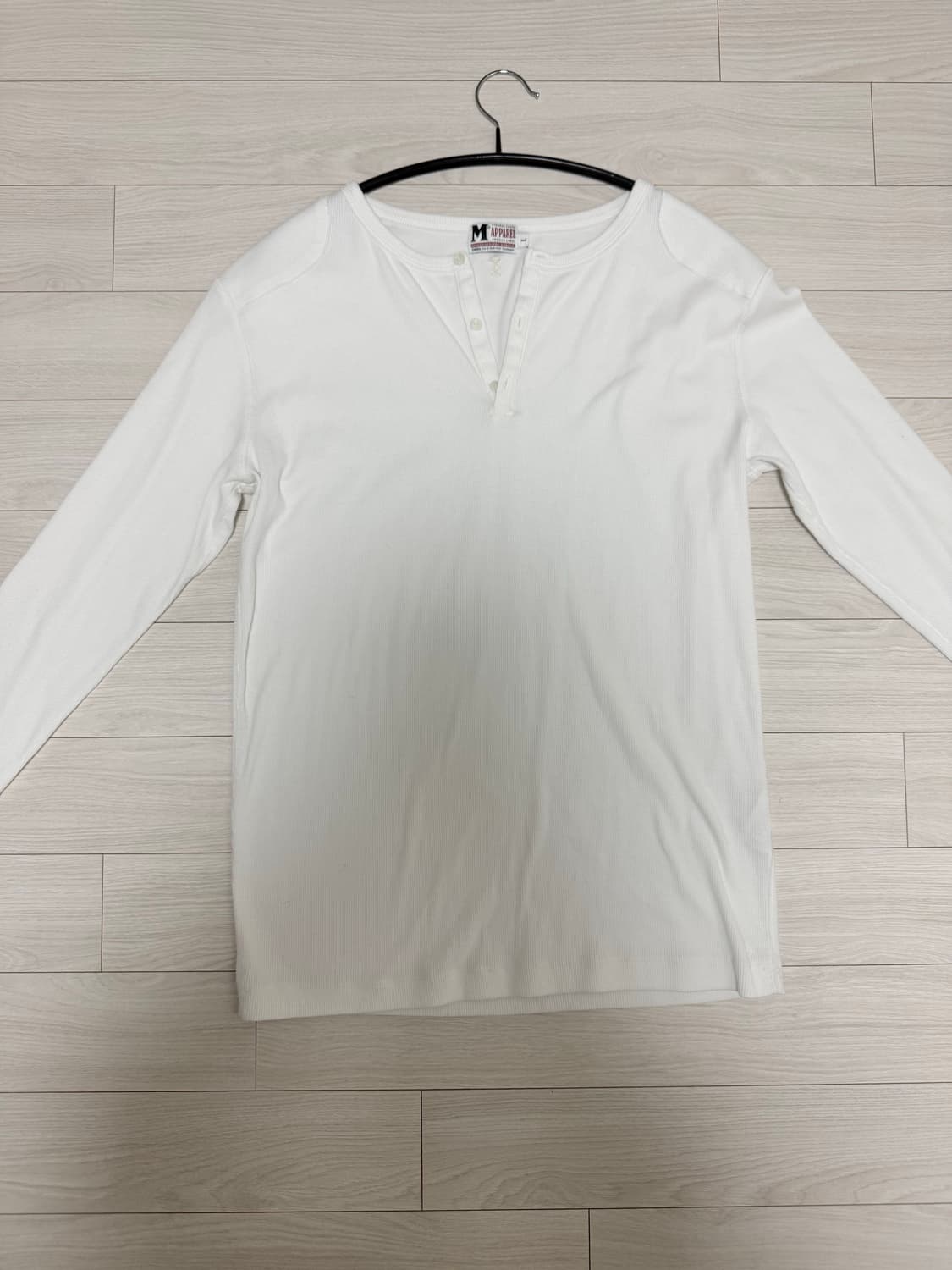 무라아에르 헨리넥 슬리브 아이보리 L 상품이미지2