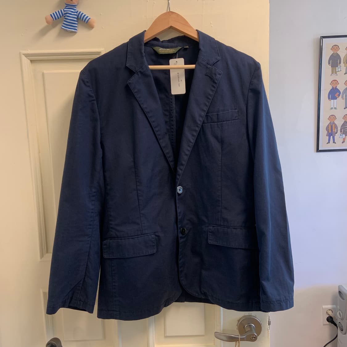 에디바우어 투버튼 블레이저 상품이미지1