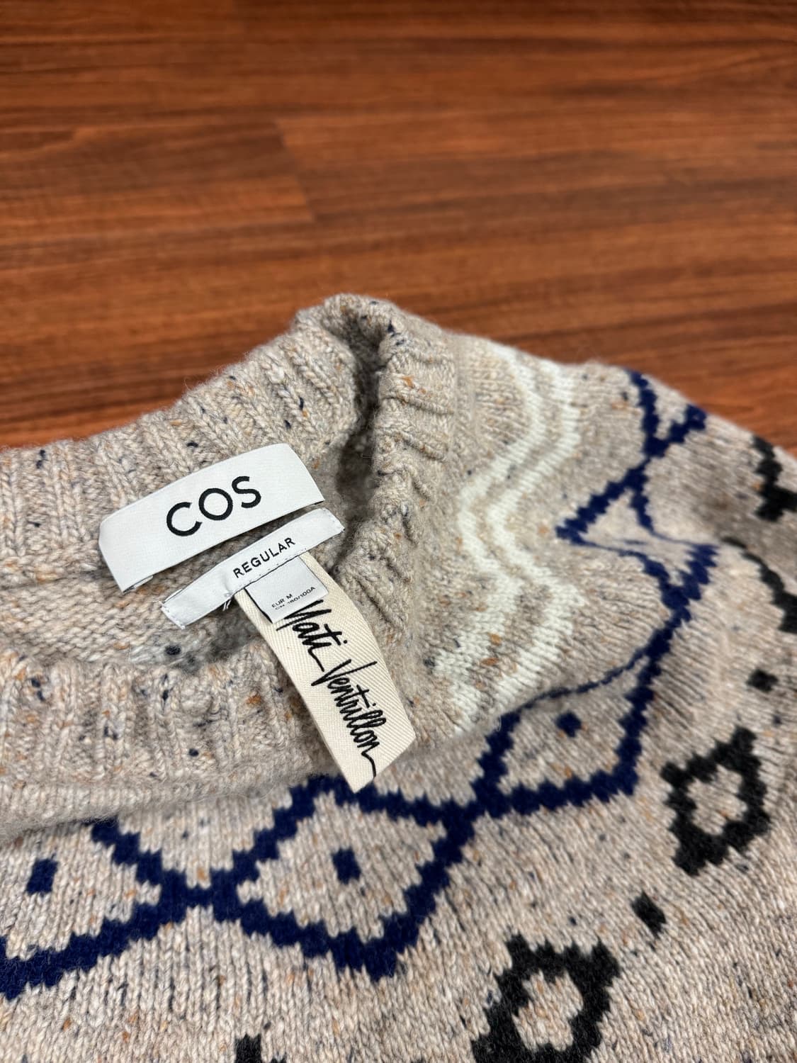 코스 페어아일 니트 상품이미지6