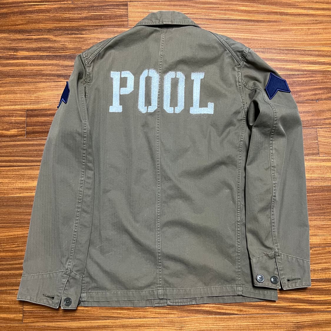 the pool aoyama 더 풀 아오야마 밀리터리 자켓 상품이미지4