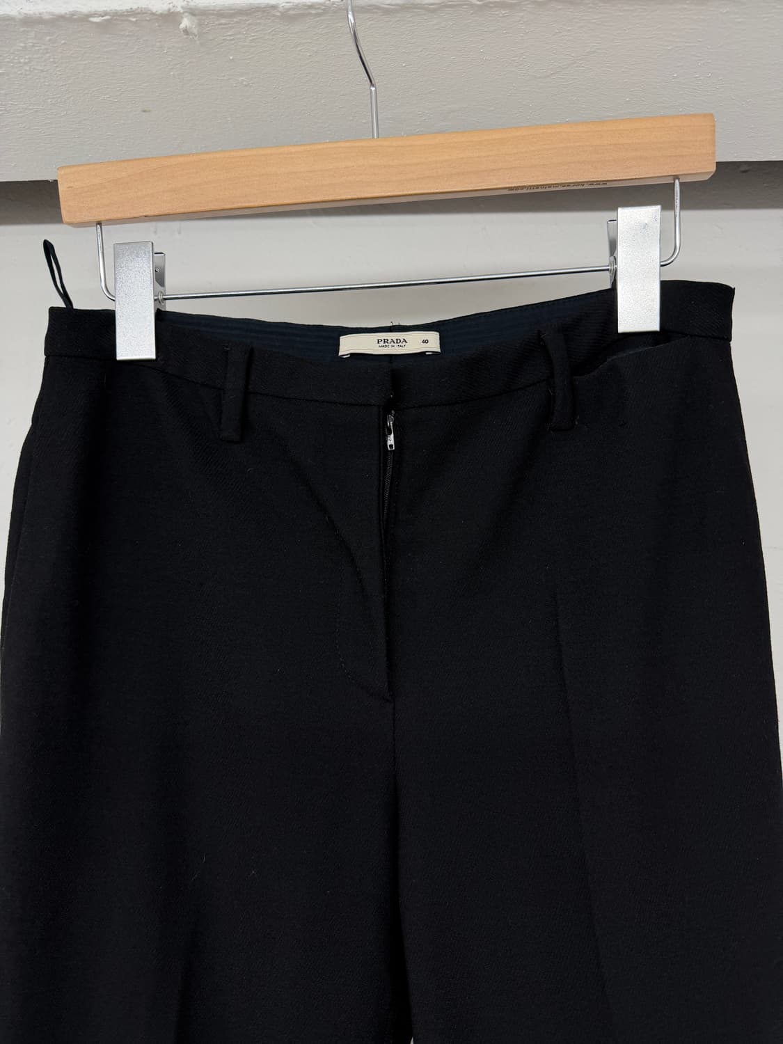 프라다 커브드 패널 트라우져 상품이미지3