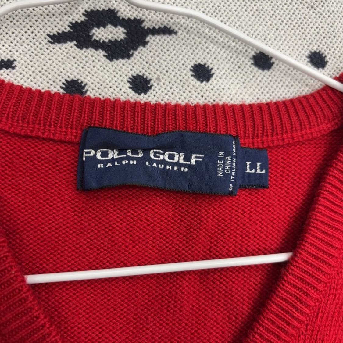 폴로 랄프로렌 골프 울 니트 조끼 베스트 L P00050 상품이미지3