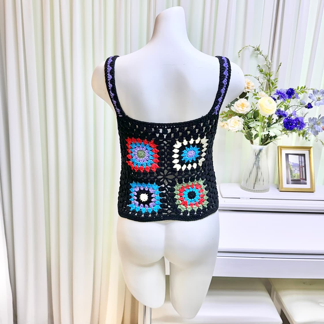 시슬리 크로셰 니트 뷔스티에 상품이미지3