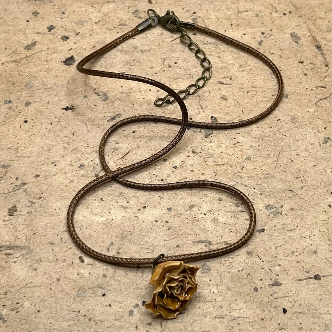 Yellow Rose Necklace 상품이미지1