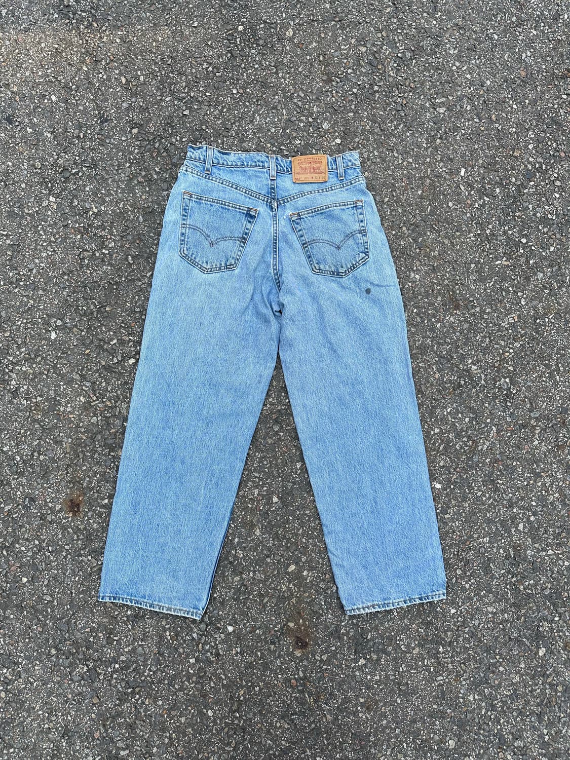 빈티지 90s 리바이스 567 데님 팬츠 상품이미지2