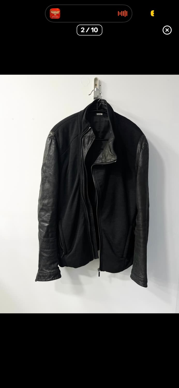 (구매) System homme 암레더 자켓 구매합니다 상품이미지1