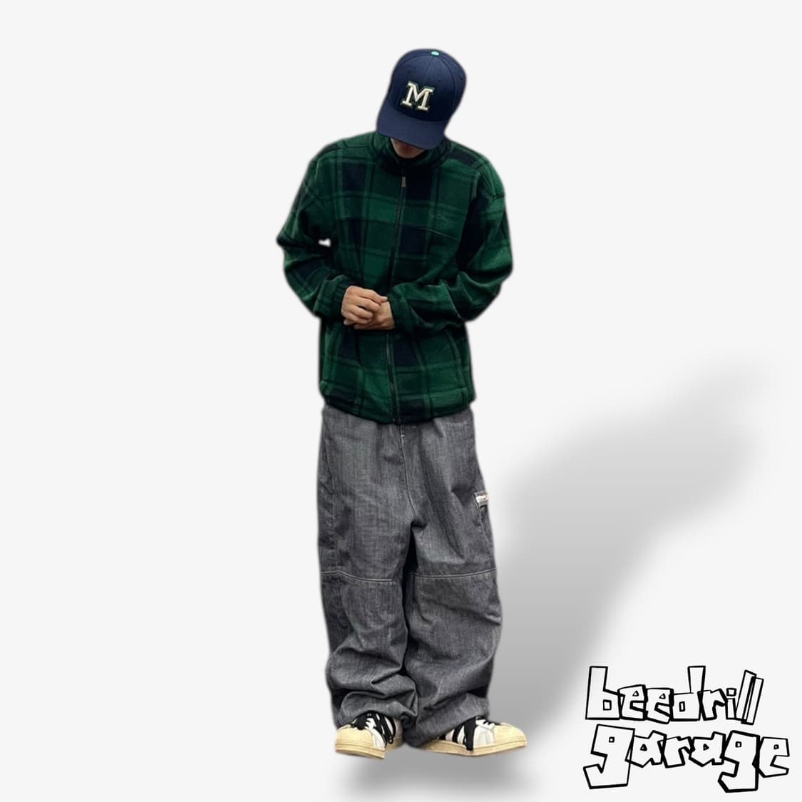 컬럼비아 체크 플리스 자켓 상품이미지1