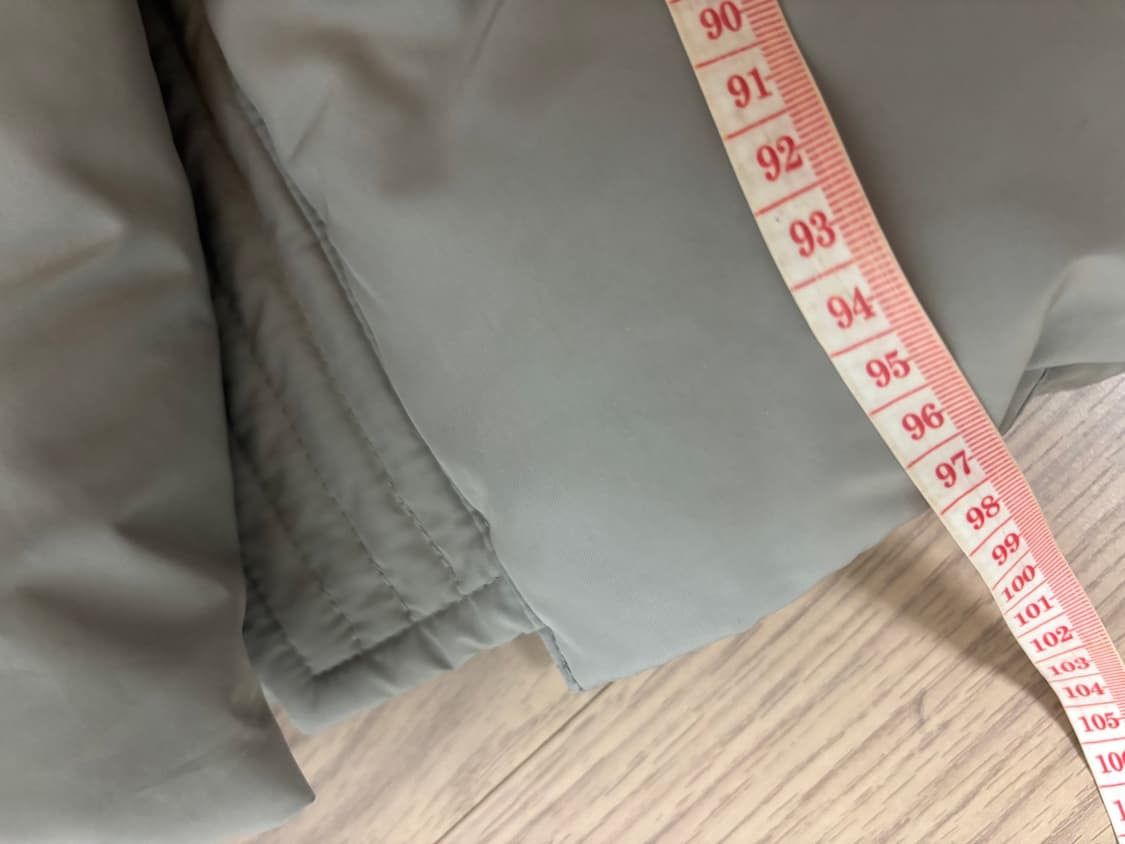 상태최상 에고이스트 사가퍼 롱패딩 55 온앤온 차정원st 상품이미지10