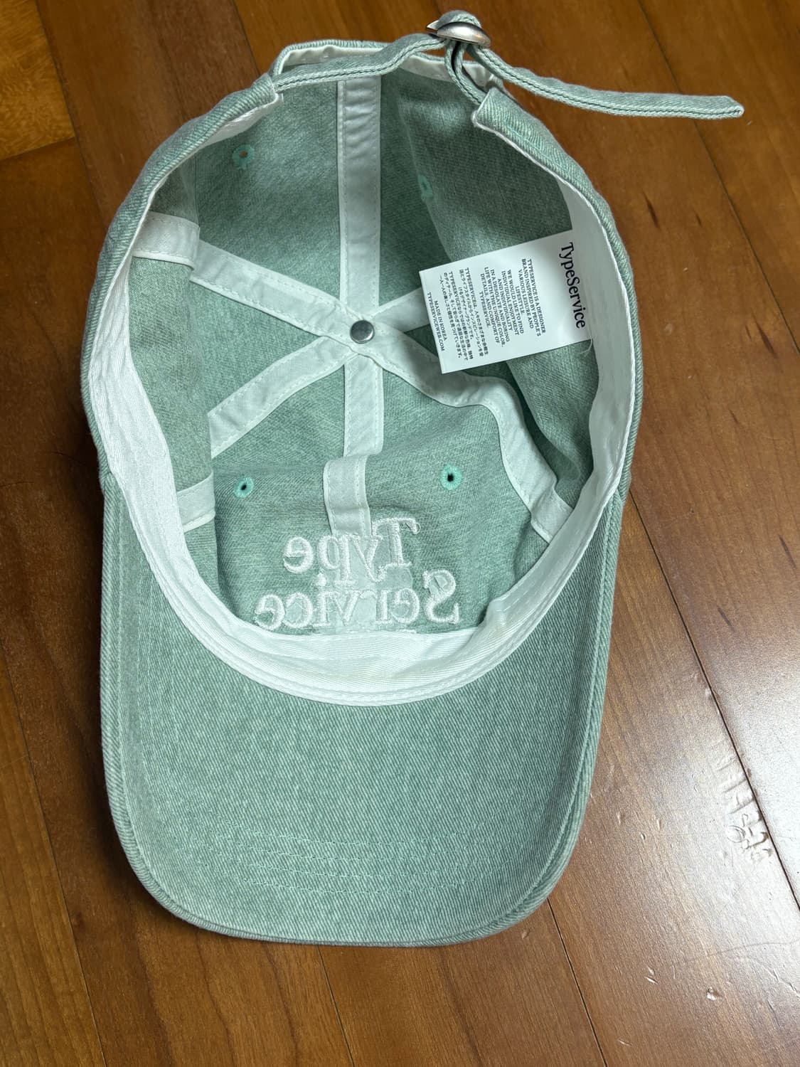 Typeservice Web Cap 타입서비스 볼캡 상품이미지8