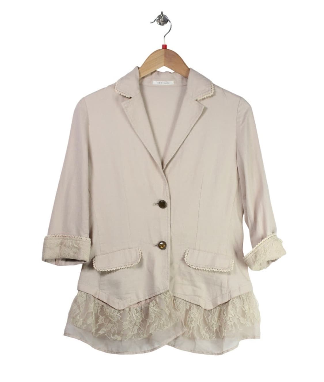 Axes femme 악시즈팜 베이지 레이스 자켓 상품이미지1