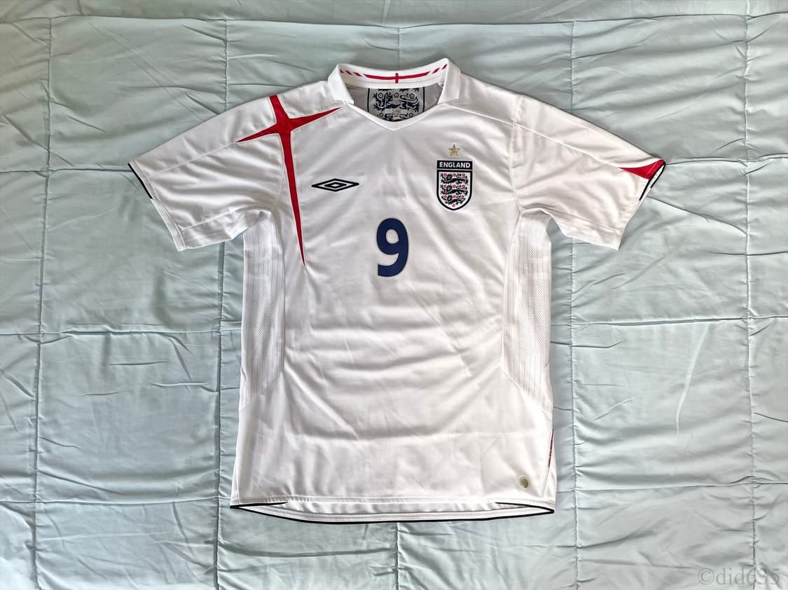 (해외 M) 05-07 잉글랜드 홈 반팔 9.루니 판매 상품이미지1