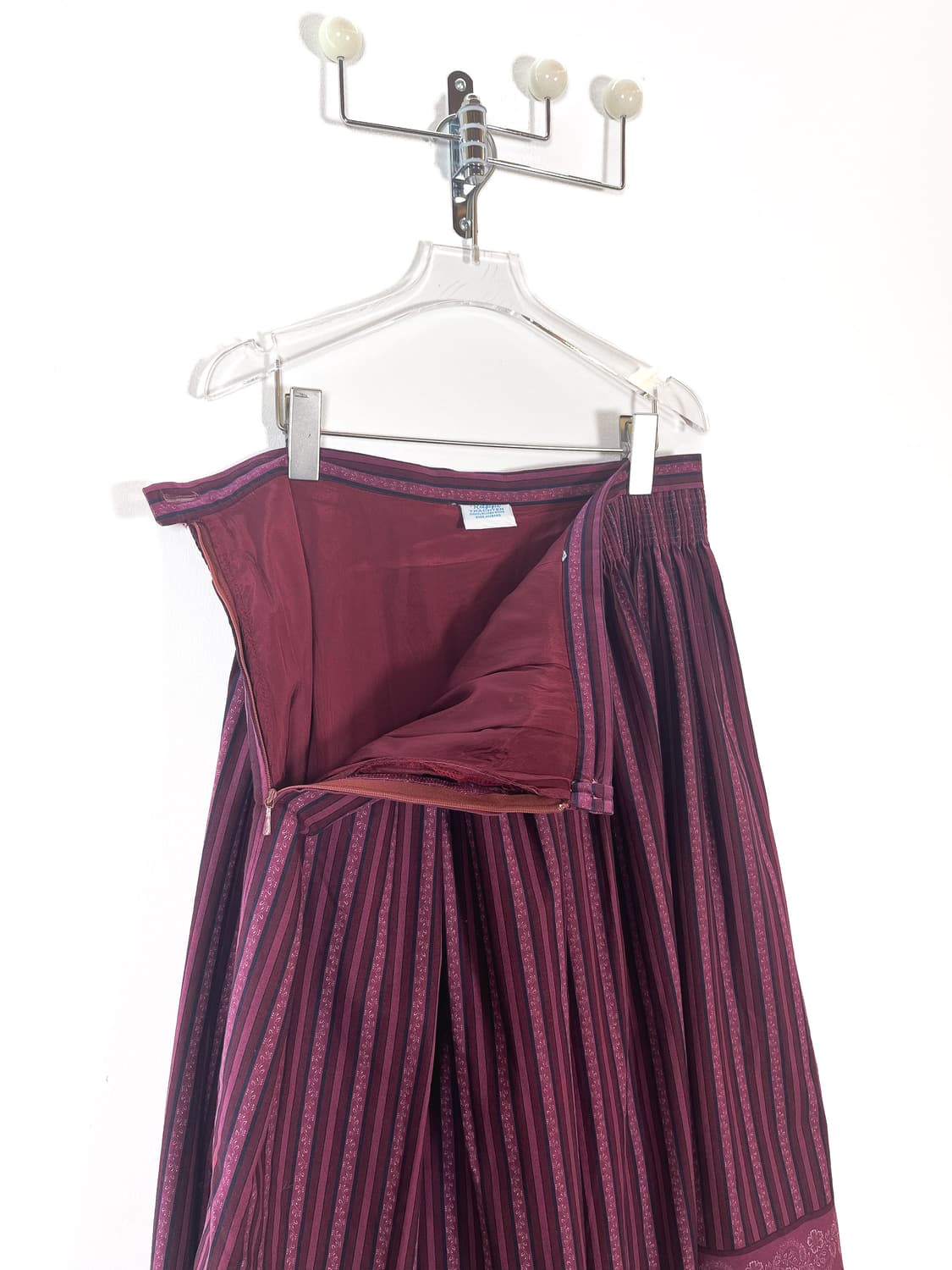 빈티지 노르딕 스트라이프 스커트 상품이미지5