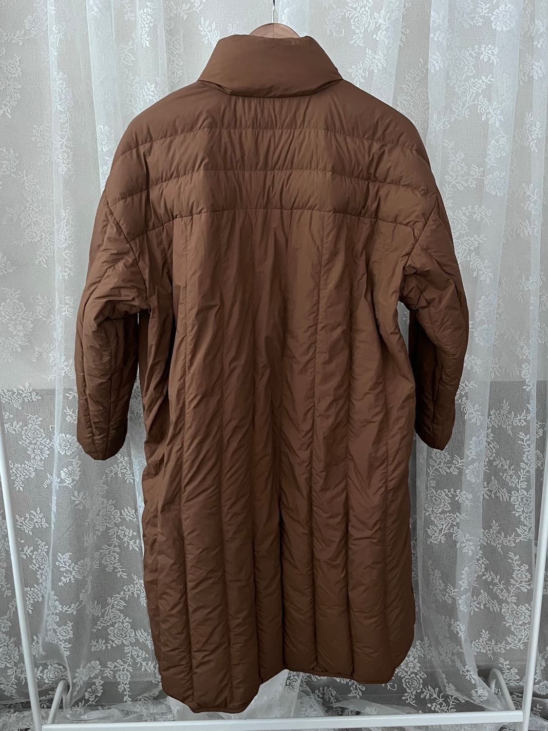 95) 코오롱 스포츠 구스다운 패딩 점퍼 브라운 상품이미지2