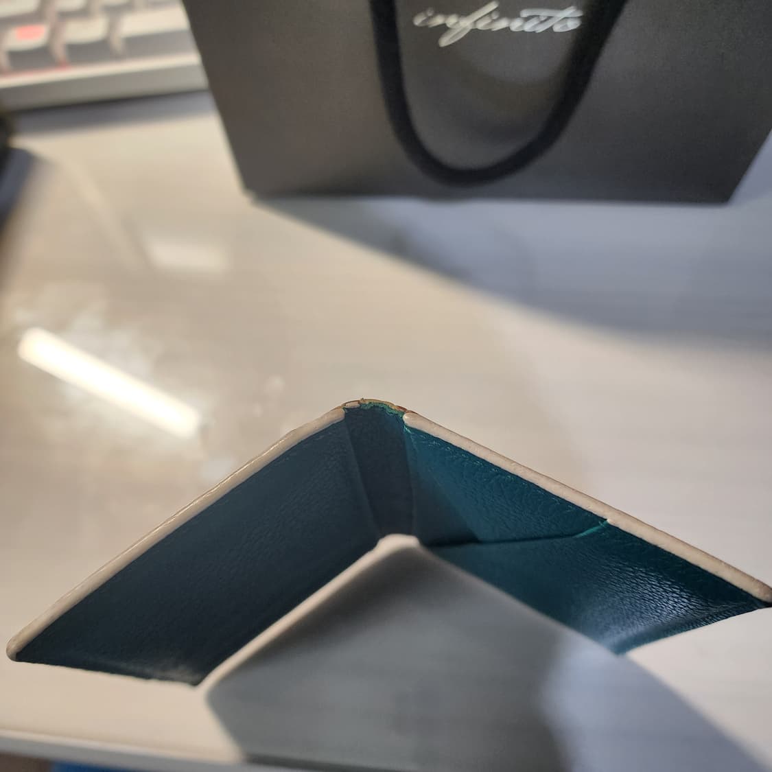 인치노토 악어 지갑(외피 악어가죽/내피 소가죽) 상품이미지6