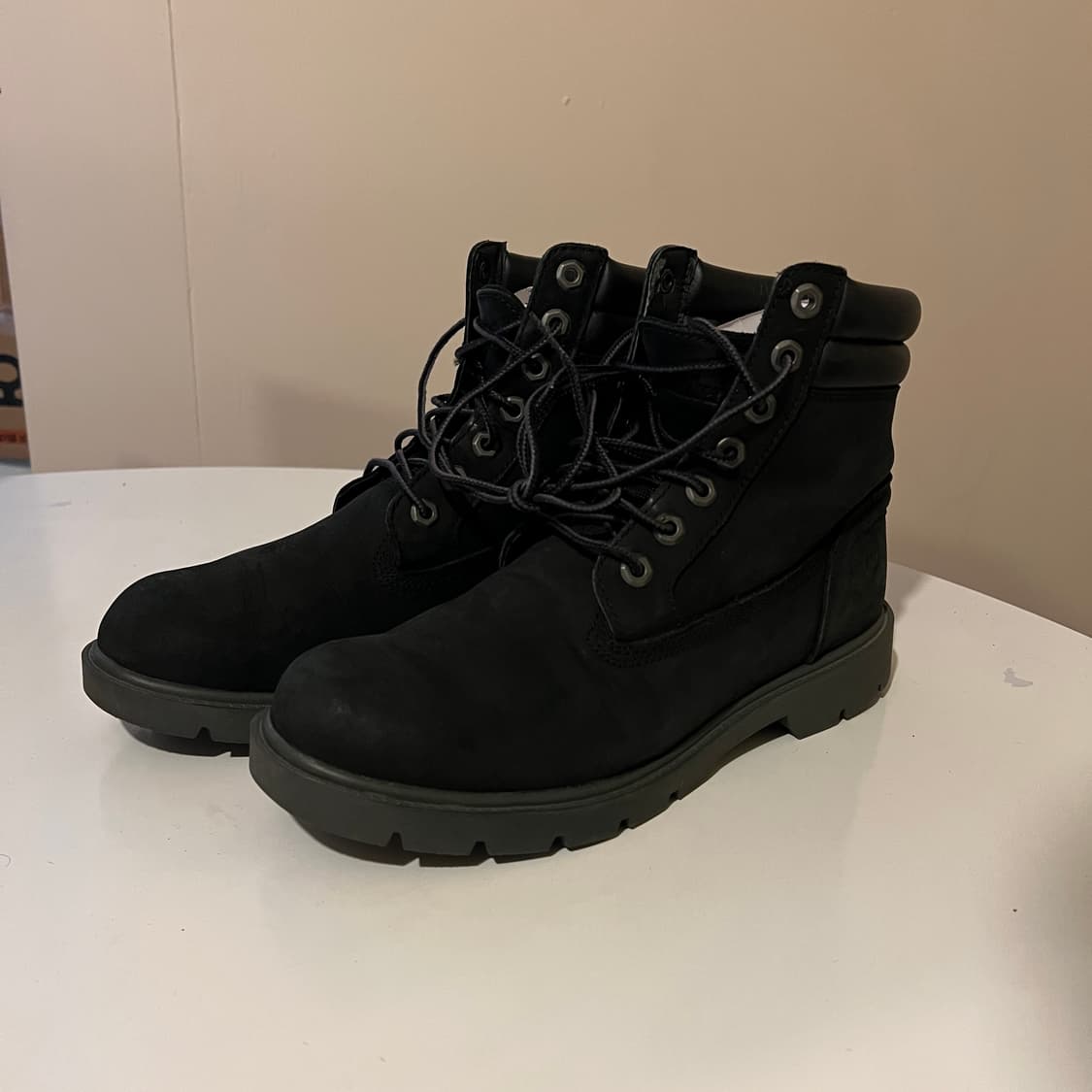 팀버랜드 6인치 블랙 부츠 상품이미지1