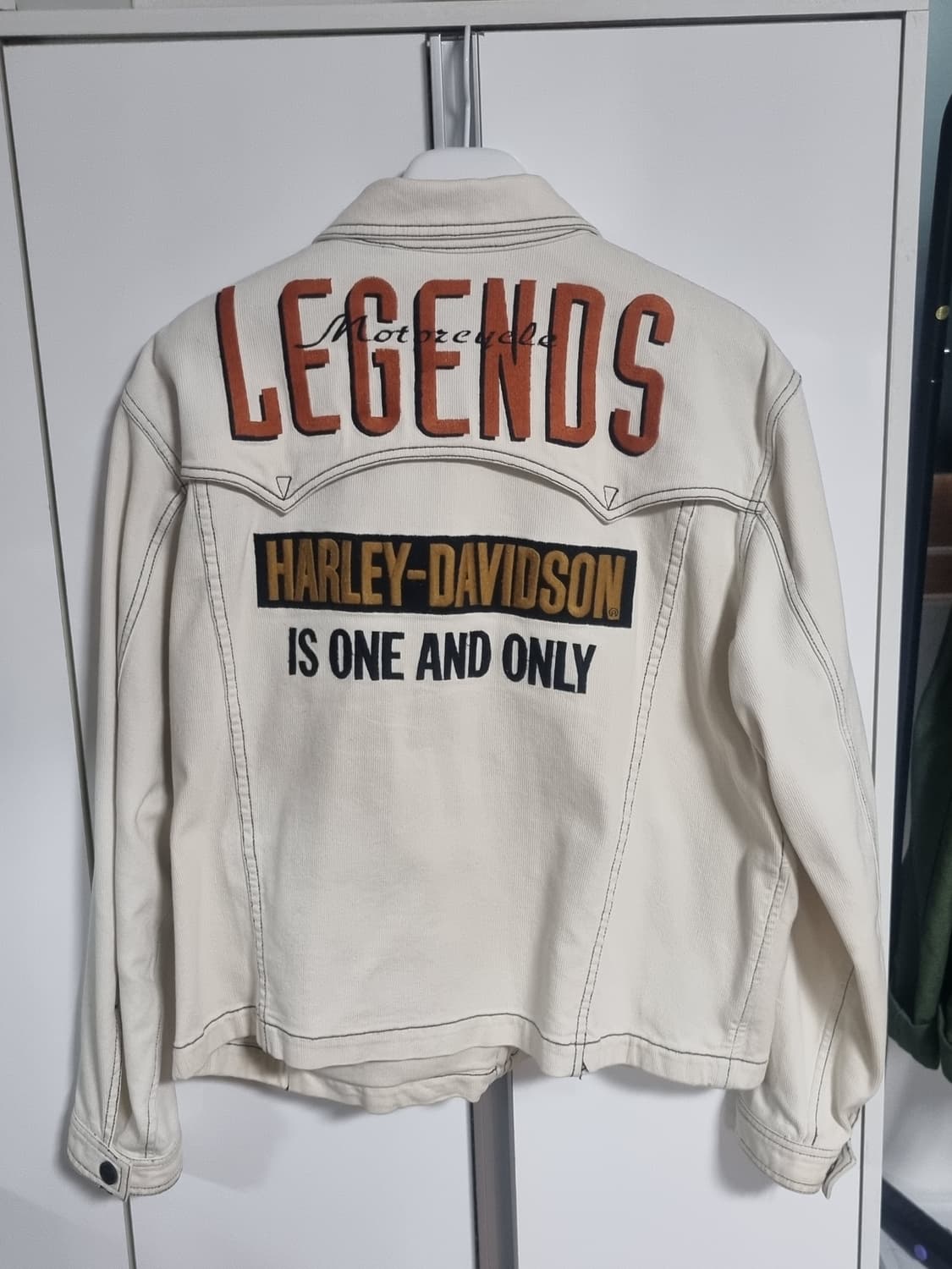 빈티지 일본판 (HDC) 할리데이비슨 라이더 자켓 상품이미지1