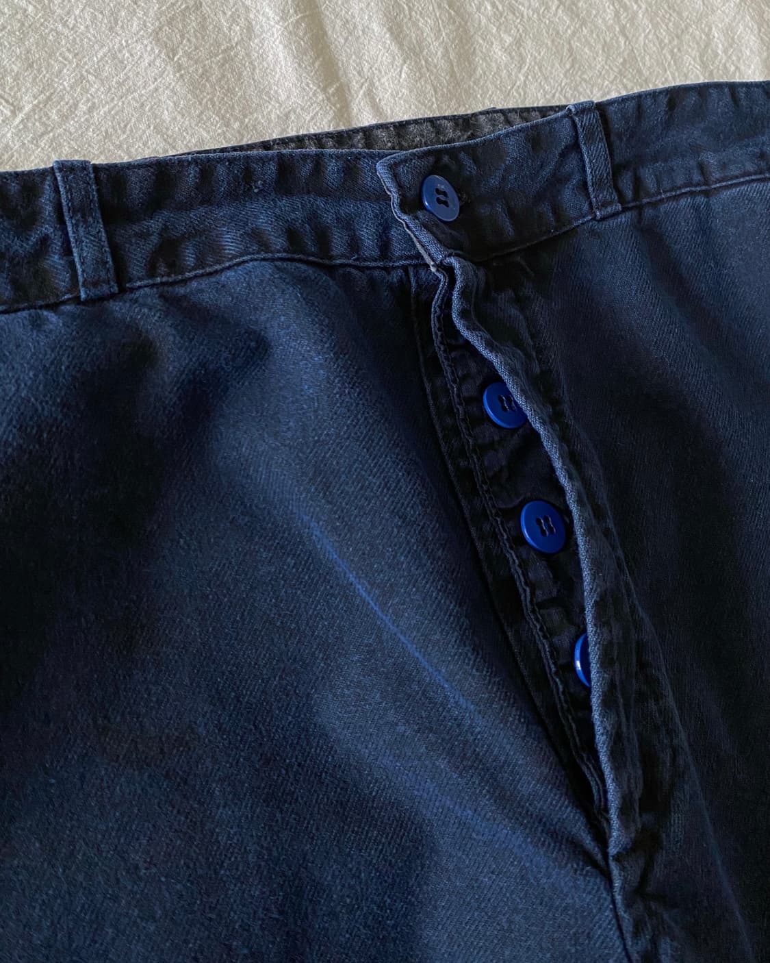 빈티지 오리지널 다잉 프렌치 워크팬츠 상품이미지4