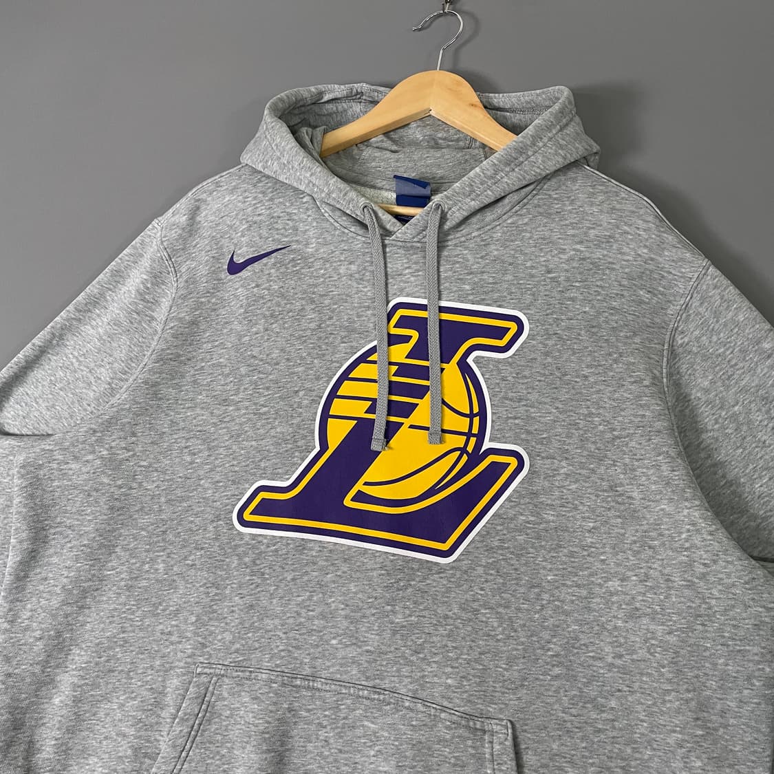 나이키 NBA LA 레이커스 후드티 그레이 2XL [051605] 상품이미지4