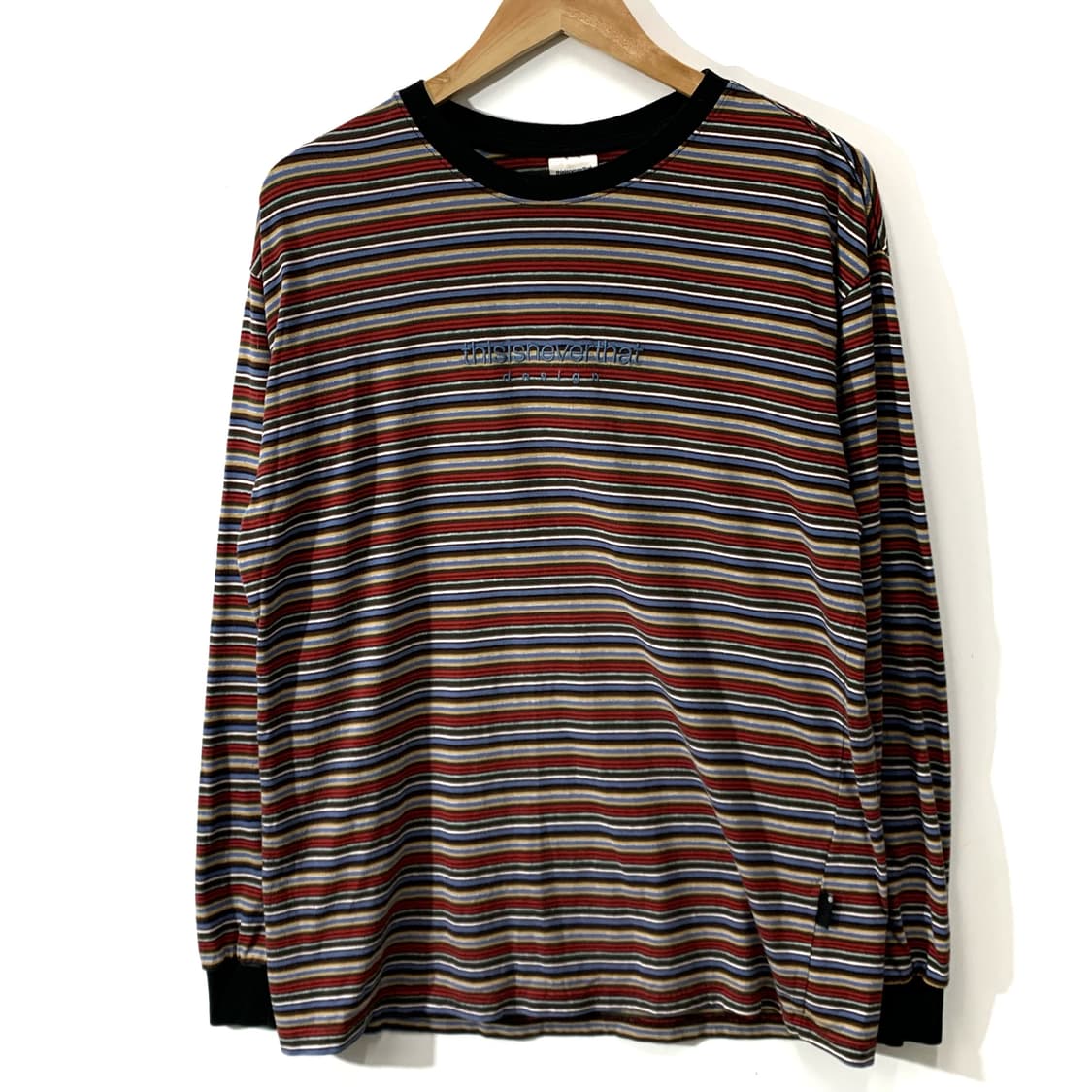 디스이즈네버댓 스트라이프 롱슬리브    상품이미지1