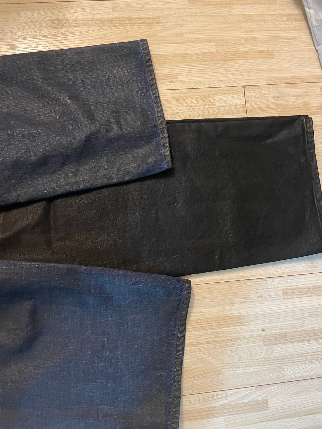 노운x우연 코티드 데님 인디고 0사이즈 상품이미지3