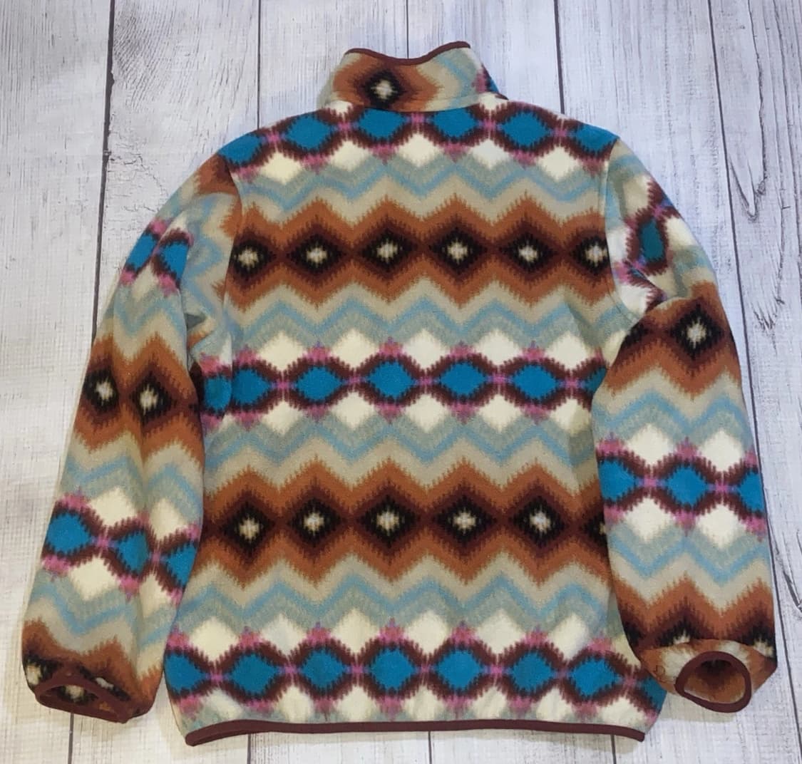00s 파타고니아 신칠라 스냅-T 아즈텍 패턴 멕시코 상품이미지6