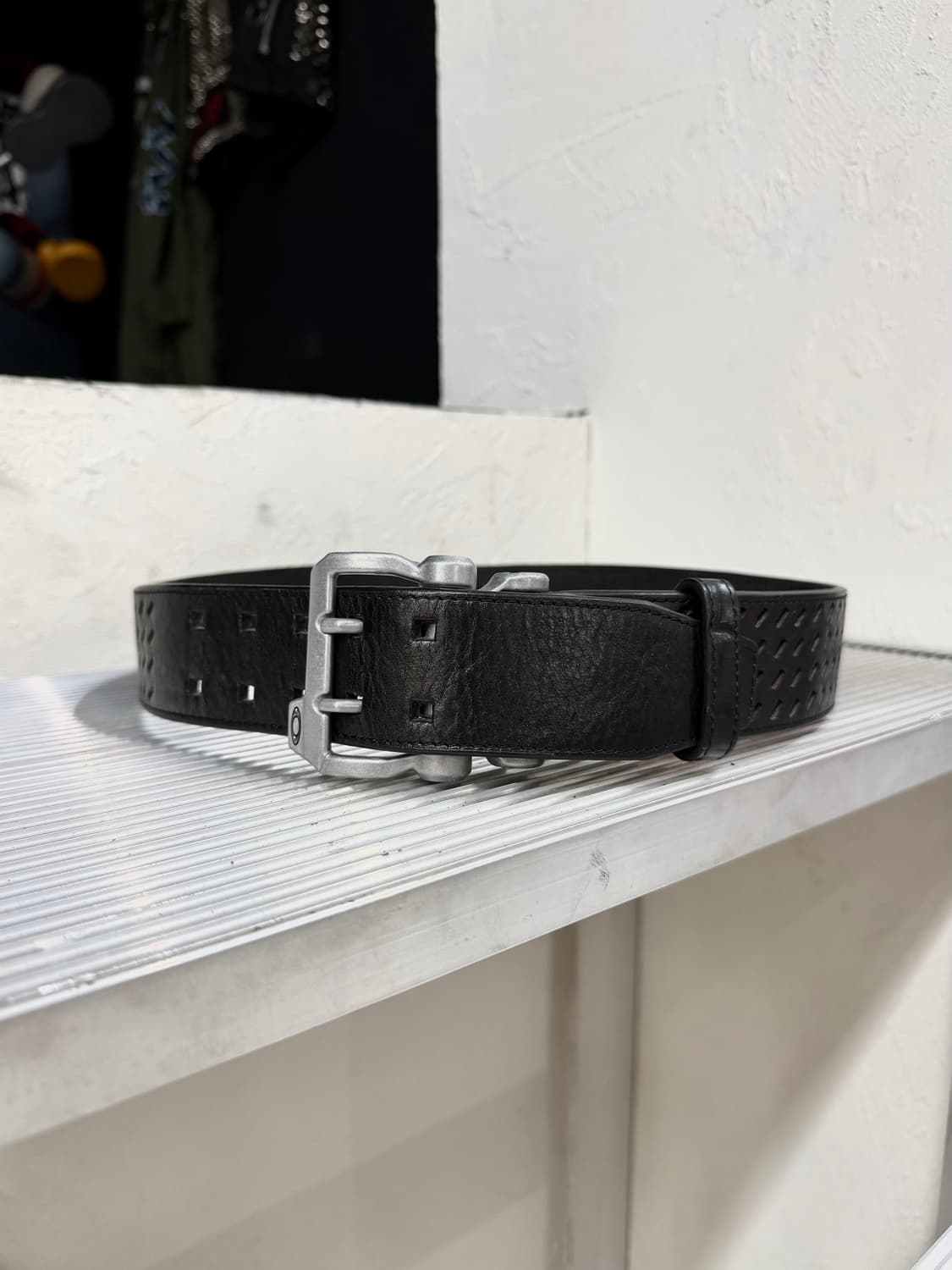 00s 오클리 카우 레더 벨트 상품이미지2