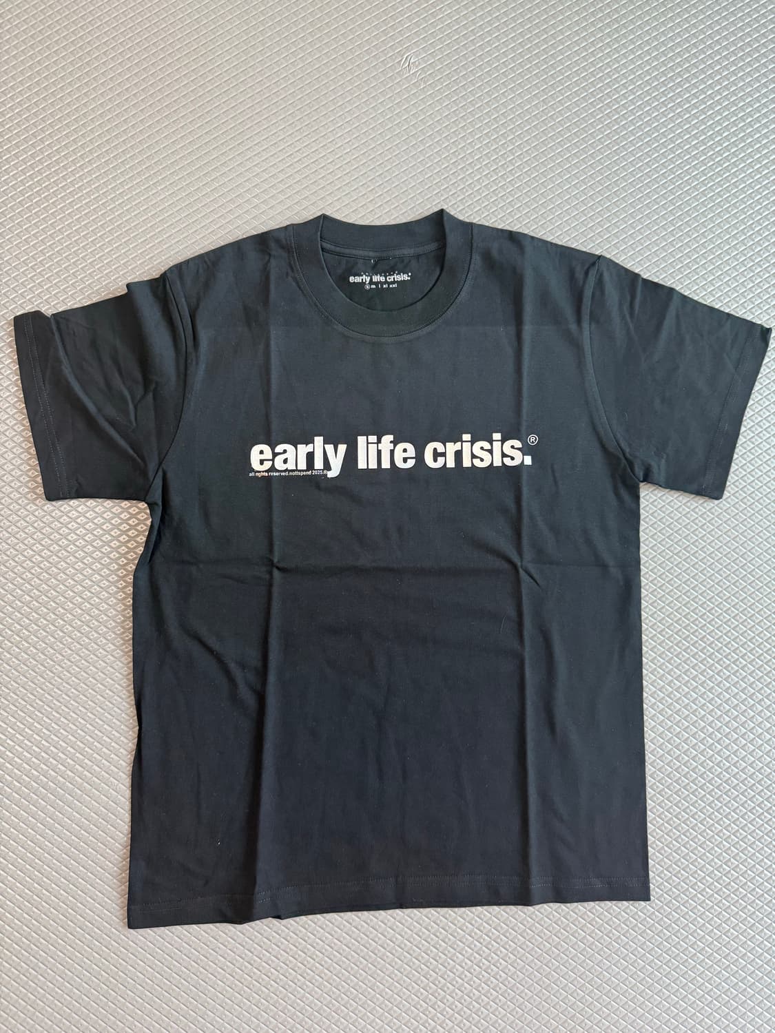 (S) Nettspend "Early life crisis" 홀로그램 티 상품이미지1