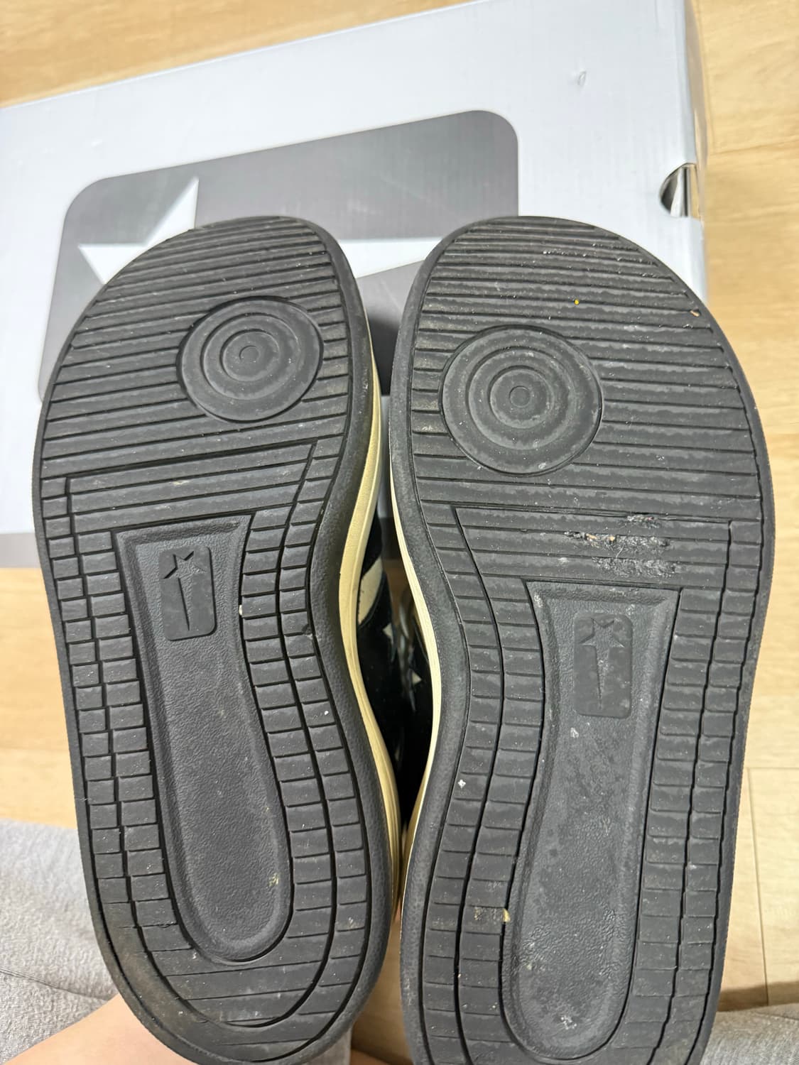 [270] 컨버스 릭오웬스 다크쉐도우 터보웨폰 하이 블랙 크림 상품이미지4