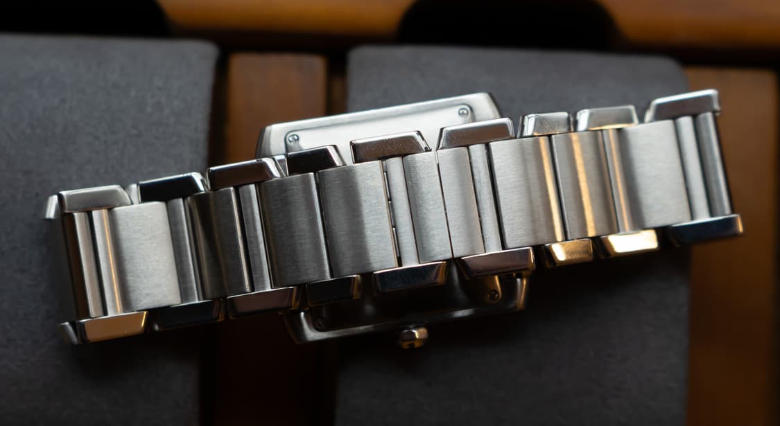 까르띠에 탱크 프랑세즈 L 오토매틱 시계 상품이미지5