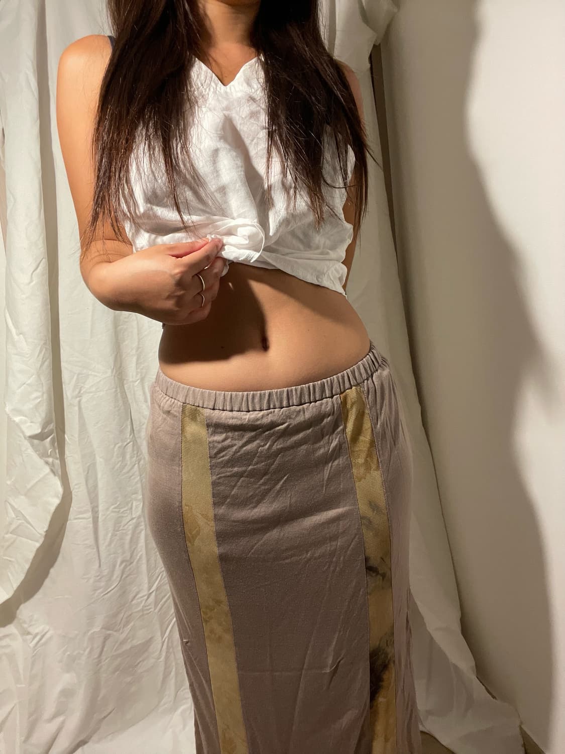 vintage long skirt  상품이미지4