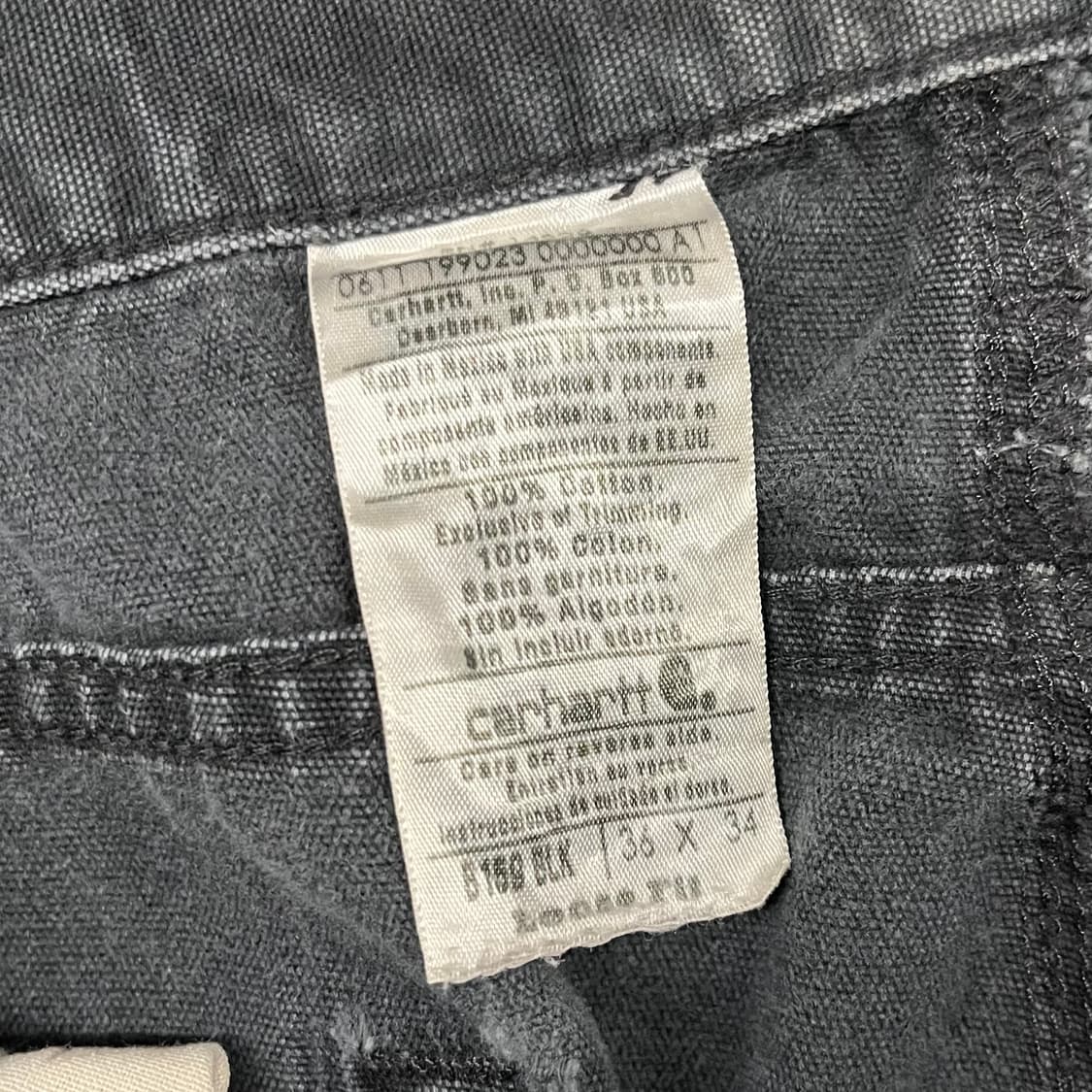 Carhartt 카펜터 워크 팬츠 (35“) 상품이미지6